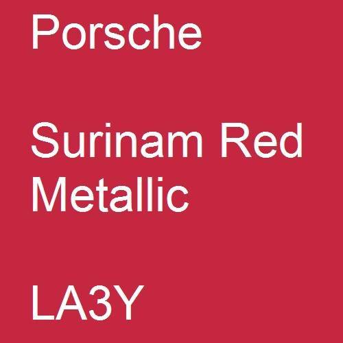 Porsche, Surinam Red Metallic, LA3Y.